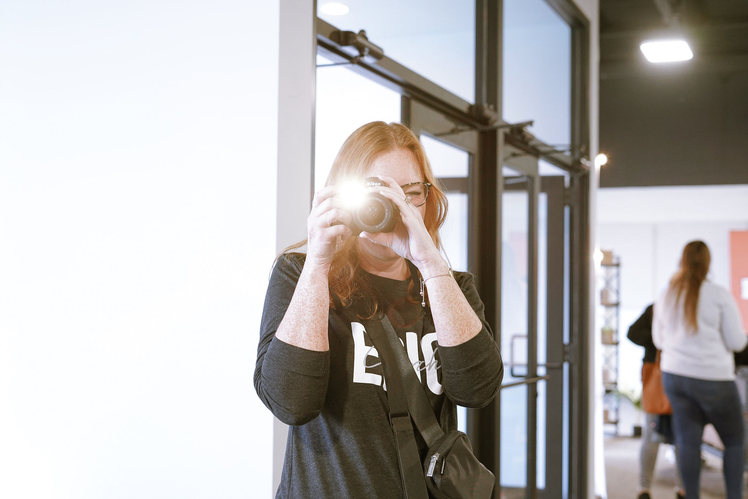 Photographer taking a picture at Epic Church