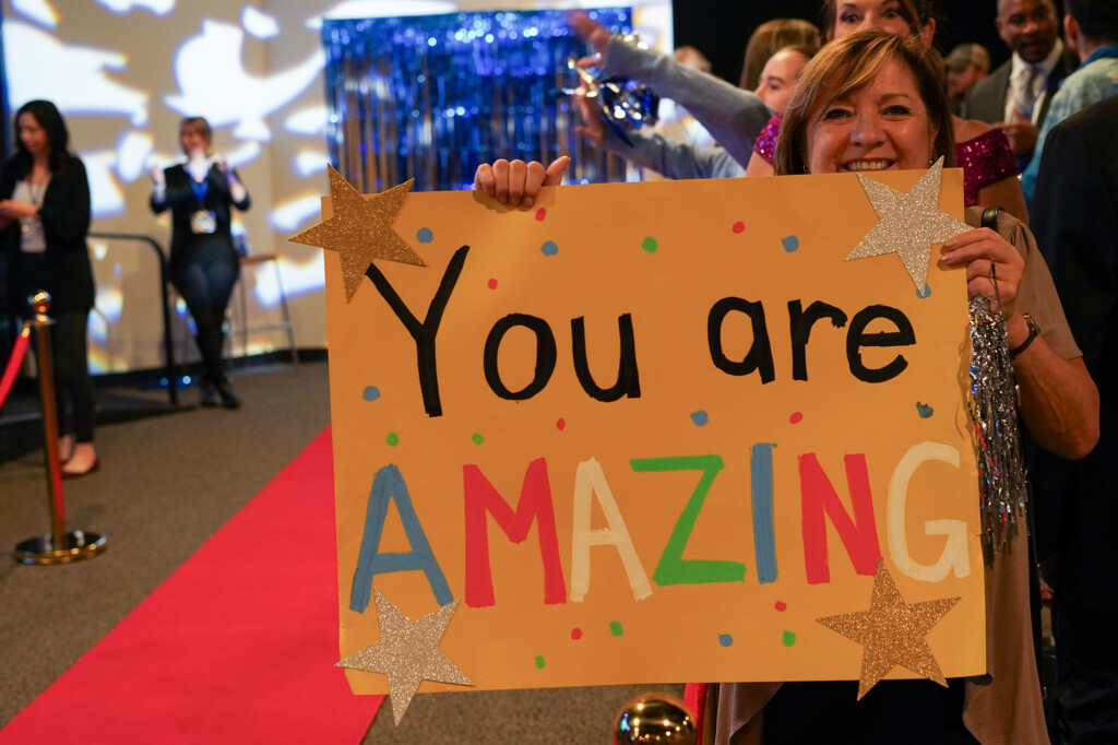 A sign that says You Are Amazing