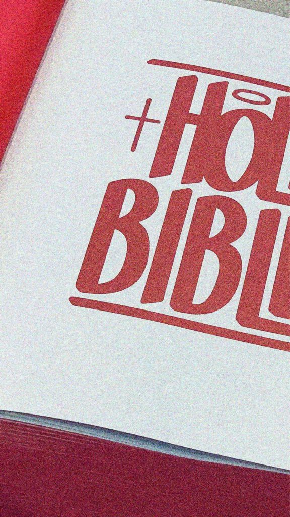 Part of a Bible