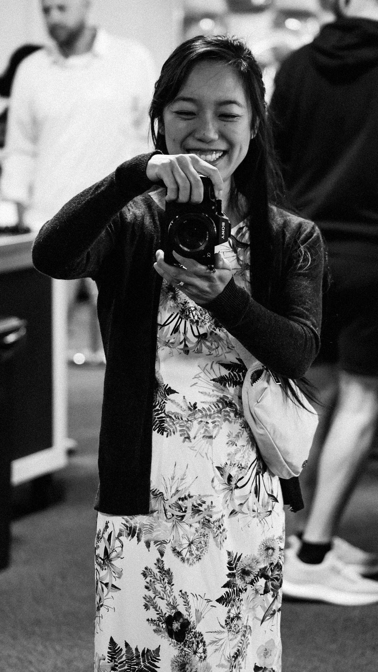 Person taking a picture at Epic Church